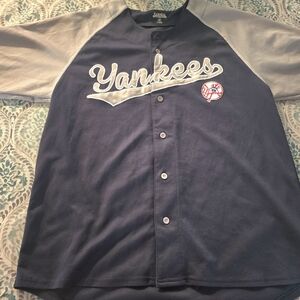 New York Yankees Stitches Navy/Gray Team Jersey